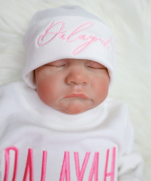 Personalized Baby Jumpsuit & Hat