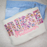 Sequins Nurse Practitioner Sweatshirt