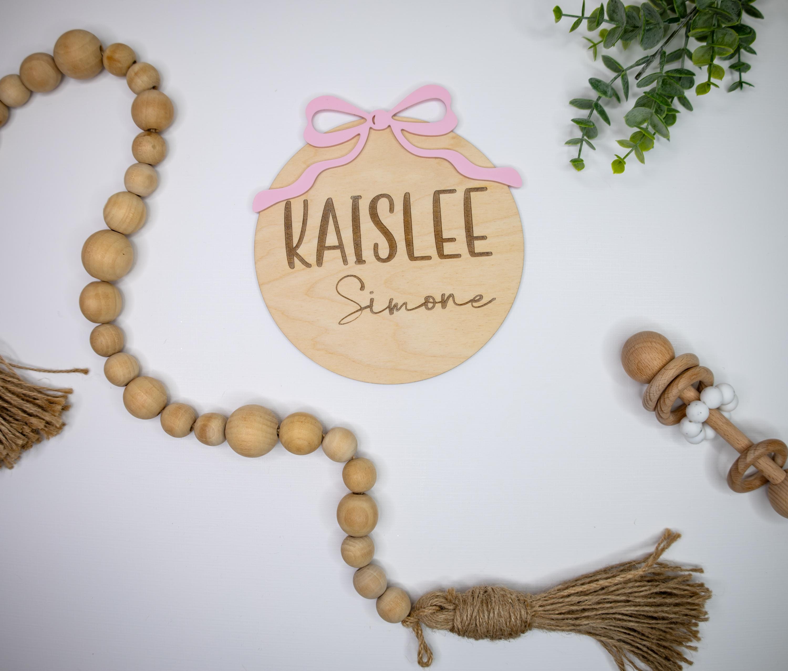 Baby Announcement Sign