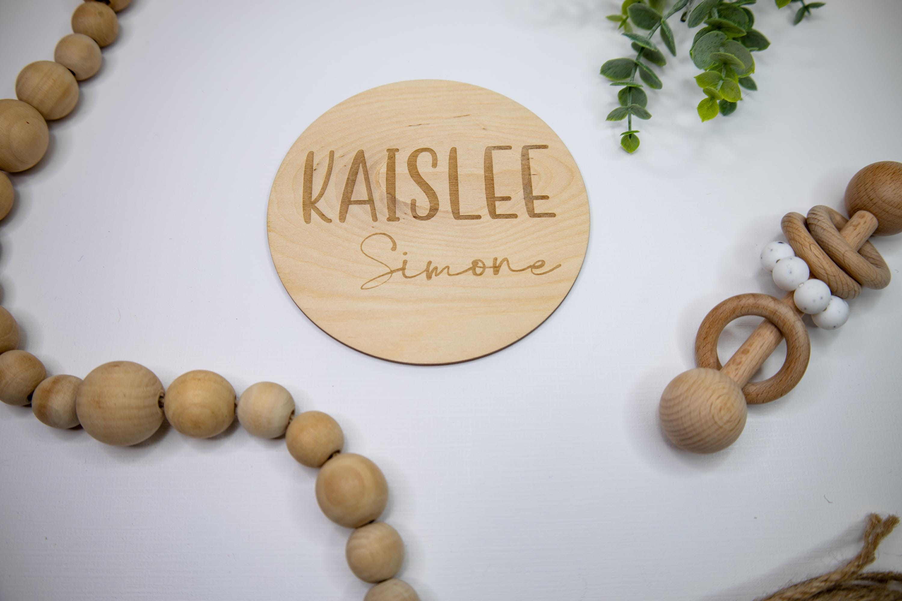 Baby Announcement Sign